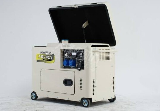 本号镇科克8kw小型柴油发电机组